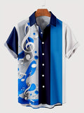 kkboxly  Plus Size Lapel Mens Hawaiian 