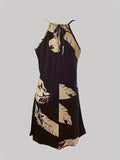 Kkboxly  Criss Cross Sleeveless Tank Dress, Casual Dress For Spring & Summer, Women's Clothing