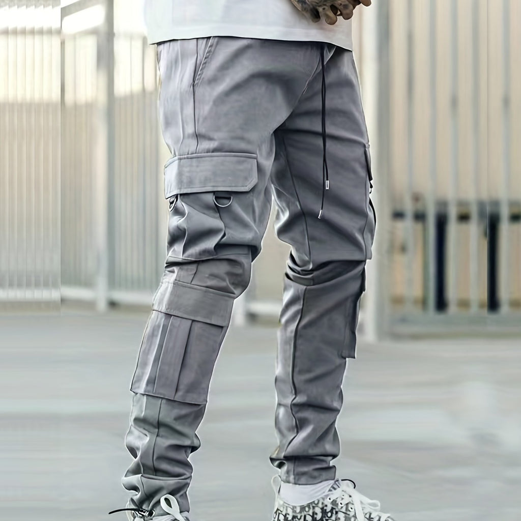 kkboxly  Men's Relaxed Loose Cargo Pants With Pockets