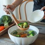 kkboxly 1pc German Beylum Cooking Kitchen Utensils, Natural Wooden Kitchen Tableware Tools, Cooking Shovel Spoon