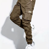 kkboxly  Men's Casual Multi Pockets Cargo Pants Best Sellers