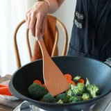 kkboxly 1pc German Beylum Cooking Kitchen Utensils, Natural Wooden Kitchen Tableware Tools, Cooking Shovel Spoon