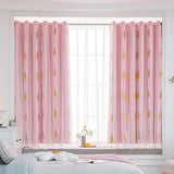 kkboxly 1pc Exquisite Wheat Pattern Embroidered Double-Layer Curtain - Grey Window Treatment for Bedroom, Office, Kitchen, Living Room, Study - Home Decor with Elegant Design, Thermal Insulation, and Light Blocking Features