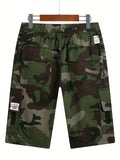 2025 kkboxly  Men's Plus Size Camo Shirt - Soft and Breathable Cotton Fabric, Perfect for Outdoor Activities and Gifts