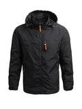 kkboxly  Men's Autumn Thin Outdoor Windproof Assault Jacket Youth Hooded Loose Casual Windbreaker Jacket