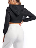 kkboxly  Solid Long Sleeve Hoodies, Casual Hooded Sweatshirt Tops For Women, Women's Clothing