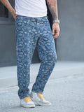 Men's Jacquard Jeans