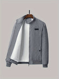 kkboxly  Men's Fall/Winter Casual Corduroy Fleece Jacket Christmas Gifts