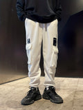 kkboxly  Men's Cargo Pants, Multi Flap Pocket Loose Casual Jogger Pants, Mens Sweatpants, Mens Clothing