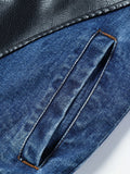 kkboxly  Men's Causal Vintage Style PU Leather Jacket