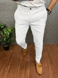 kkboxly kkboxly  Men's Elegant Slacks, Semi-formal Dress Pants For Business Banquet