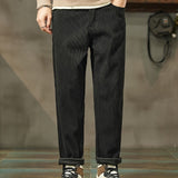 kkboxly  Men's Trendy Casual Pants, Comfy Stretch Sports Pants For Fall Winter