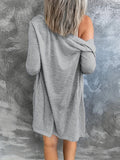 kkboxly  Long Sleeve Oversized Top, Button Up Casual Top, Women's Clothing