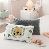 1pc Super Soft Sleeping Pillow, Cartoon Pattern Children's Pillow Soothing Pillow With Zipper Removable And Washable Pillow For Kids Boys Girls