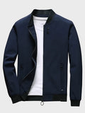 kkboxly Stay Stylish and Comfortable: Men's Casual Jackets With Zipper Pockets - Best Sellers!