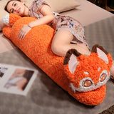 Ultra-Soft & Cute Cat Long Pillow - Perfect for Side Sleepers, Versatile as a Cushion, Hand Washable, Modern Design, All-Season Comfort