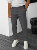 kkboxly kkboxly  Men's Elegant Slacks, Semi-formal Stretch Dress Pants For Business Banquet