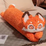 Ultra-Soft & Cute Cat Long Pillow - Perfect for Side Sleepers, Versatile as a Cushion, Hand Washable, Modern Design, All-Season Comfort