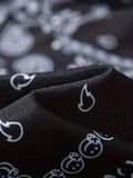 kkboxly  Paisley Pattern Casual Zip Up Bomber Jacket, Men's Jacket For Spring Fall Outdoor