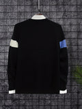 2025 kkboxly  Men's Casual Pullover Knit Soft Sweater (Shirt Not Included)