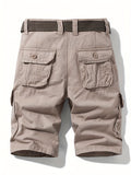 2025 kkboxly  Trendy Plus Size Cargo Shorts for Men - Comfortable and Stylish Outdoor Casual Wear