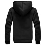kkboxly Men's Winter Thick And Padded Warm Zip Up Hooded Jacket Best Sellers