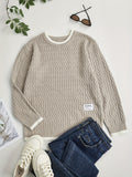 kkboxly  Men's Thermal Casual Knitted Pullover Sweater