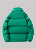kkboxly  Men's Casual Warm Fleece Lined Jacket, Chic Warm Thick Coat For Fall Winter