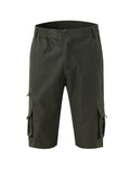 kkboxly  Men's Casual Black Cargo Shorts