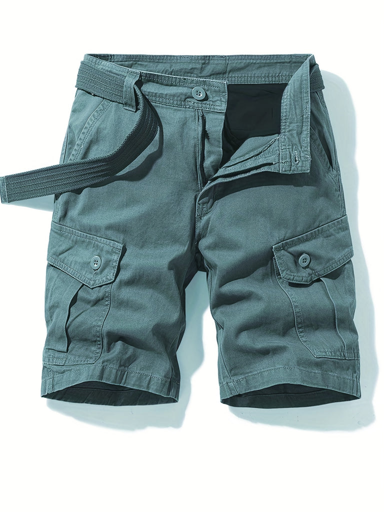 kkboxly  Trendy Plus Size Cargo Shorts for Men - Comfortable and Stylish Outdoor Casual Wear