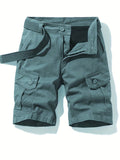 2025 kkboxly  Trendy Plus Size Cargo Shorts for Men - Comfortable and Stylish Outdoor Casual Wear