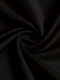 kkboxly  Solid Split Pants, Casual High Waist Long Length Pants For Spring & Summer, Women's Clothing
