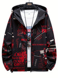 kkboxly  Spring Autumn Mens Casual Reversible Hoodie Jacket Men Clothes Men's Zip-up Windbreaker Coat Outerwear