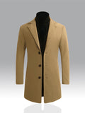 kkboxly Upgrade Your Professional Look with This Stylish Men's Trench Coat