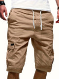 2025 kkboxly  Comfortable and Stylish Men's Plus Size Cargo Shorts with Multiple Pockets