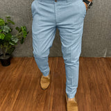 kkboxly kkboxly  Men's Elegant Slacks, Semi-formal Dress Pants For Business Banquet