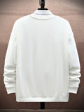 kkboxly  Big Eagle Print Men's Crew Neck Long Sleeve Sweatshirt, Casual Wear, Men's Clothing