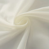 kkboxly 1pcs/set Pure Colour Sheer Voile Window Treatment With Rod Pocket Curtain Panels Suitable For Use In Kitchens, Bedrooms, And Living Rooms (white 52x84)