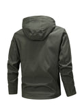 kkboxly  Men's Waterproof Zipper Sports Fashion Jacket For Autumn & Winter Outerwear