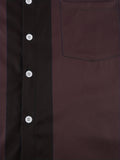 kkboxly  Men's Casual Wide Stripe Pattern Short Sleeve Shirt With Chest Pocket, Male Clothes For Summer Vacation Beach