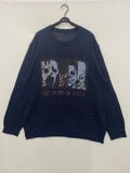 kkboxly  Men's Film Style Characters Graphic Print Sweater, Spring/autumn Fashion Knit Pullover Hip Hop Sweater For Big & Tall Males, Plus Size
