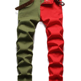 kkboxly  Men's Slim Straight Fit Jeans Casual Washed Stretch Denim Jeans Best Sellers