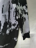 kkboxly  Men's Splash Ink Sweater For Spring/autumn/winter, Stylish Pullover Knit Sweater, Plus Size