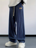 kkboxly  Men's Comfy Corduroy Casual Pants, Chic Stretch Breathable Straight Leg Pants For Spring Fall