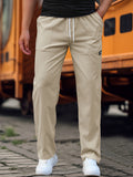 Men's Casual Thin Trousers For Spring Summer Leisure Activities