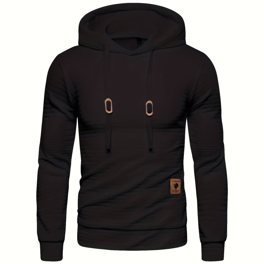 kkboxly  Hoodies For Men, Men's Casual Graphic Design Pullover Hooded Sweatshirt Streetwear For Winter Fall, As Gifts