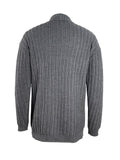 2025 kkboxly  Men's Casual Shawl Collar Cardigan Sweater, Long Sleeve Button Down Cardigan Lightweight Open Front V Neck Sweater