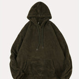 kkboxly Plus Size Women & Men Clothes Men's Soft Drawstring Flannel Hoodie With Kangaroo Pocket, Oversized Loose Clothing, Best Sellers Gifts Best Sellers Gifts