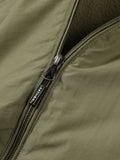 kkboxly  Men's Outdoor Casual Fleece Hooded Jacket Windproof Waterproof Warm Fashion Jacket For Autumn And Winter