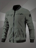 kkboxly Men's Embroidered Bomber Jacket: The Perfect Gift for Any Occasion!